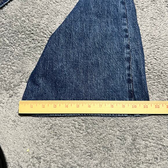 Anthro Seventy Mochi Queenie Jeans Womens 29 (30x30) Flare High Rise Blue Denim - Picture 10 of 10